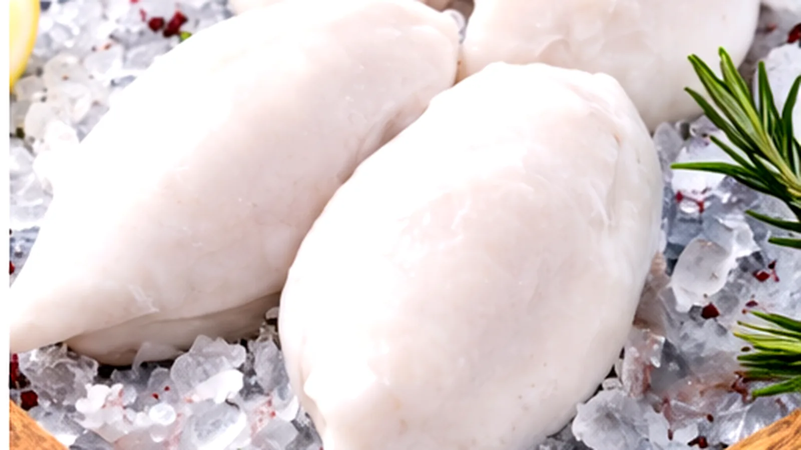 Poulpe nettoyé congelé de Mauritanie, prêt à transformer, IQF & Block